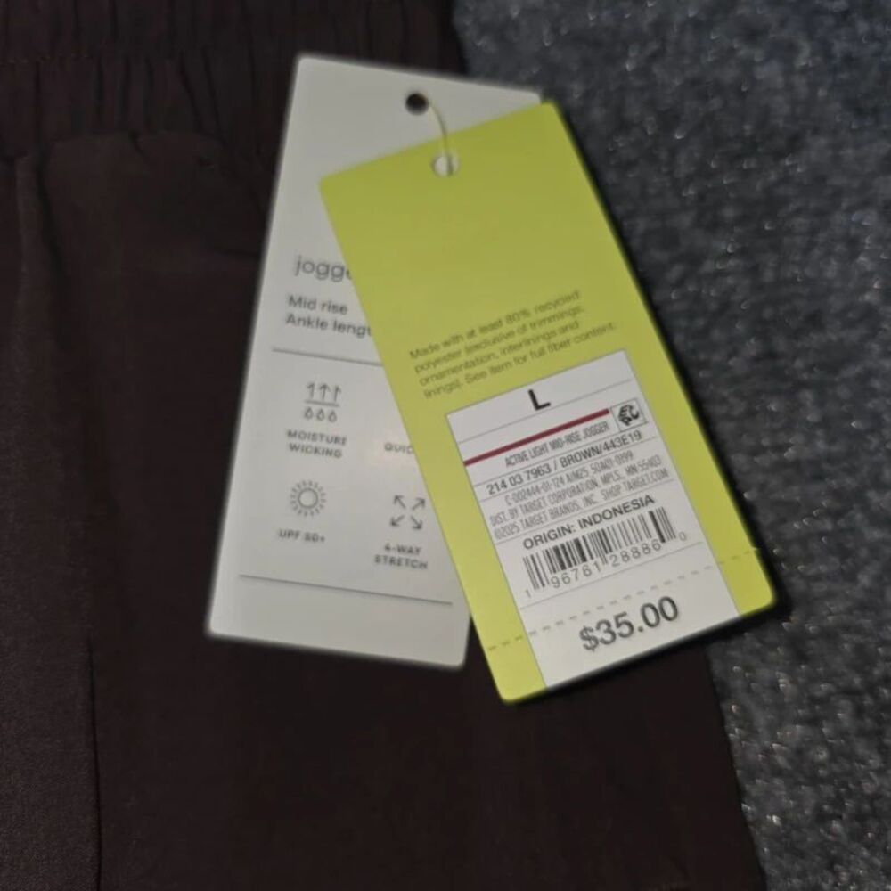 Mid Rise Joggers - Picture 3 of 4